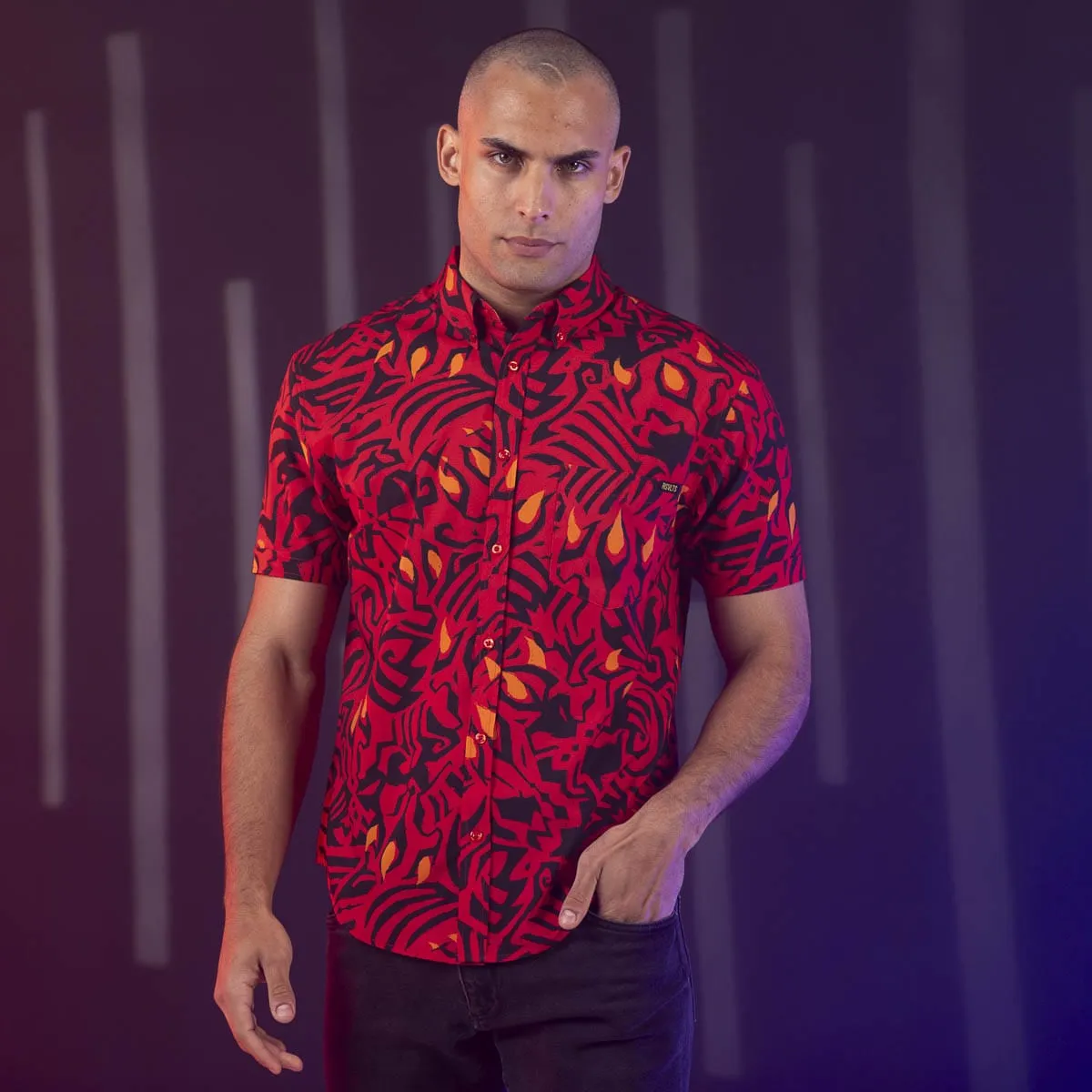 Star Wars™ "Maul Markings" – KUNUFLEX Short Sleeve Shirt