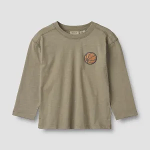 T-Shirt L/S  Barny in Dry Sage