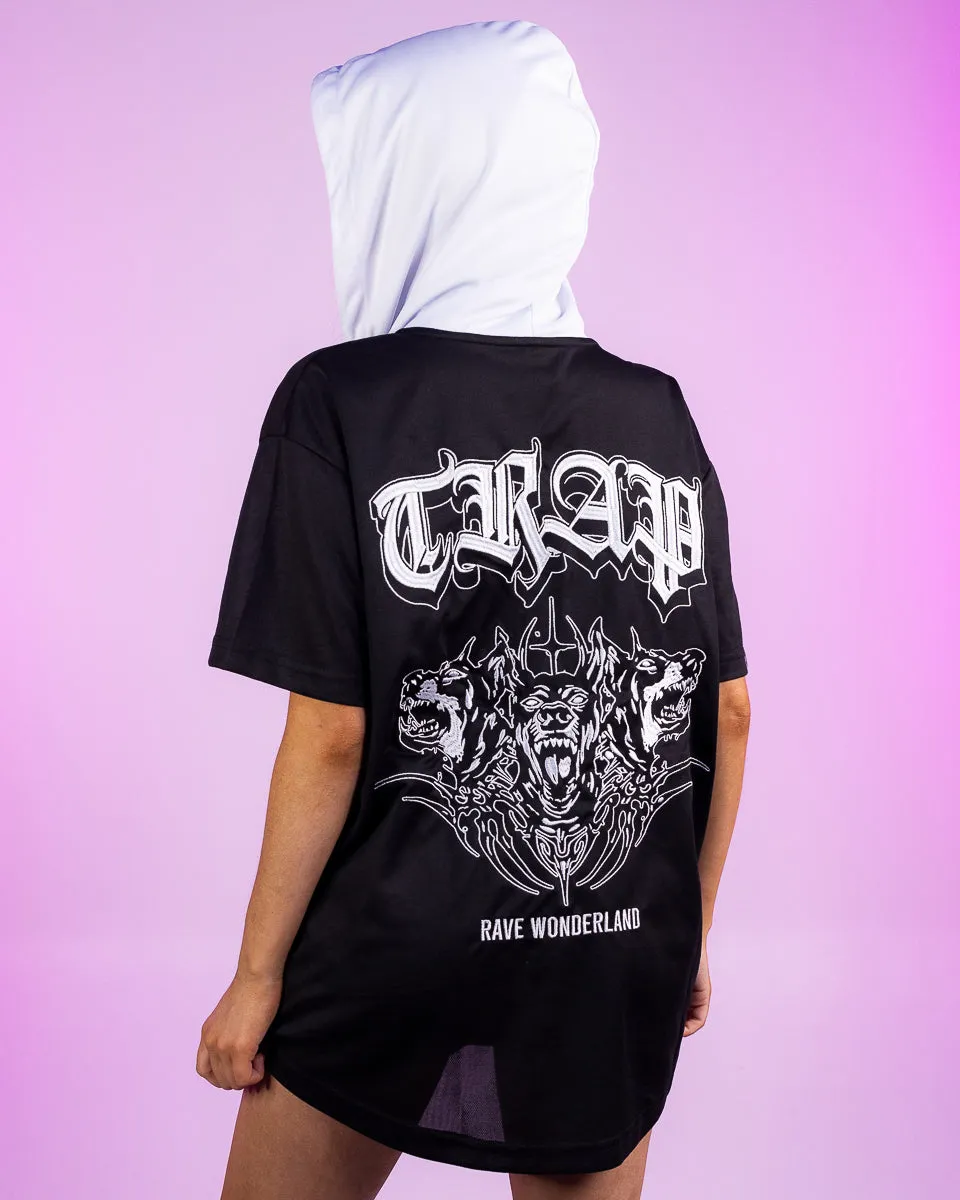Trap Hooded Baseball Jersey