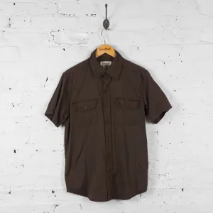 Vintage Levi's Short Sleeved Shirt - Brown - M