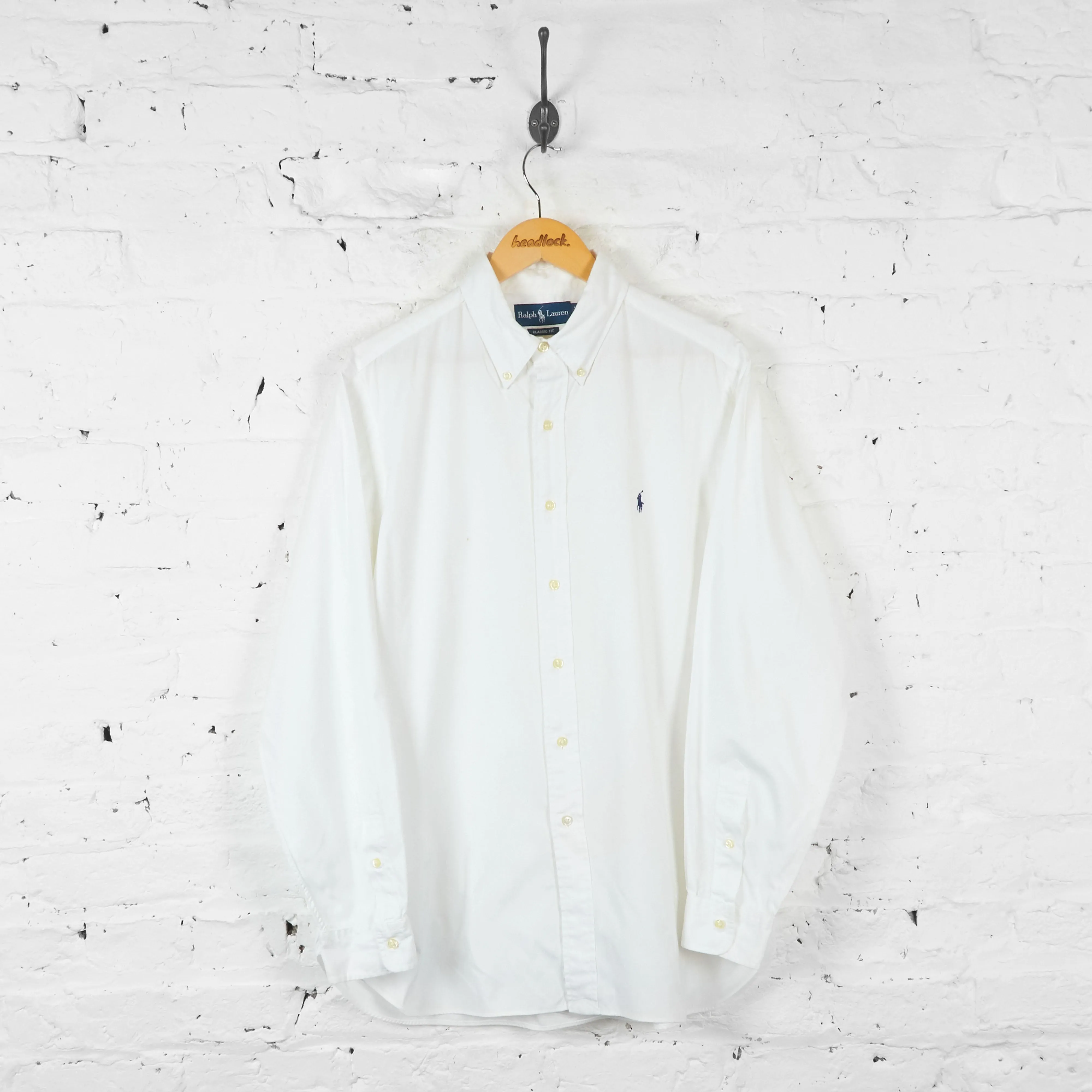 Vintage Ralph Lauren Shirt - White - XL