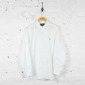 Vintage Ralph Lauren Shirt - White - XL