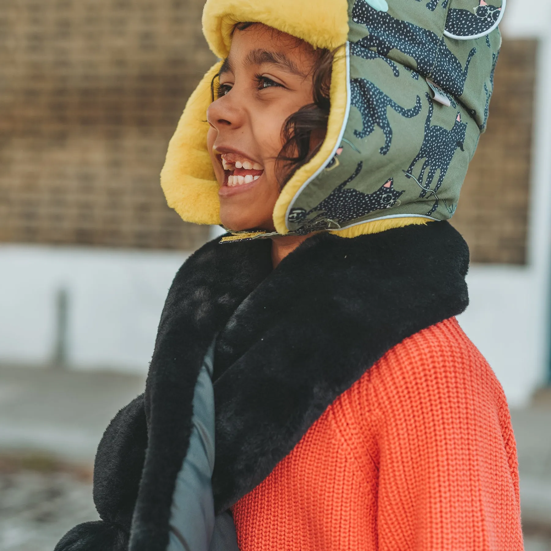 Voyager Kids Scarf: Black