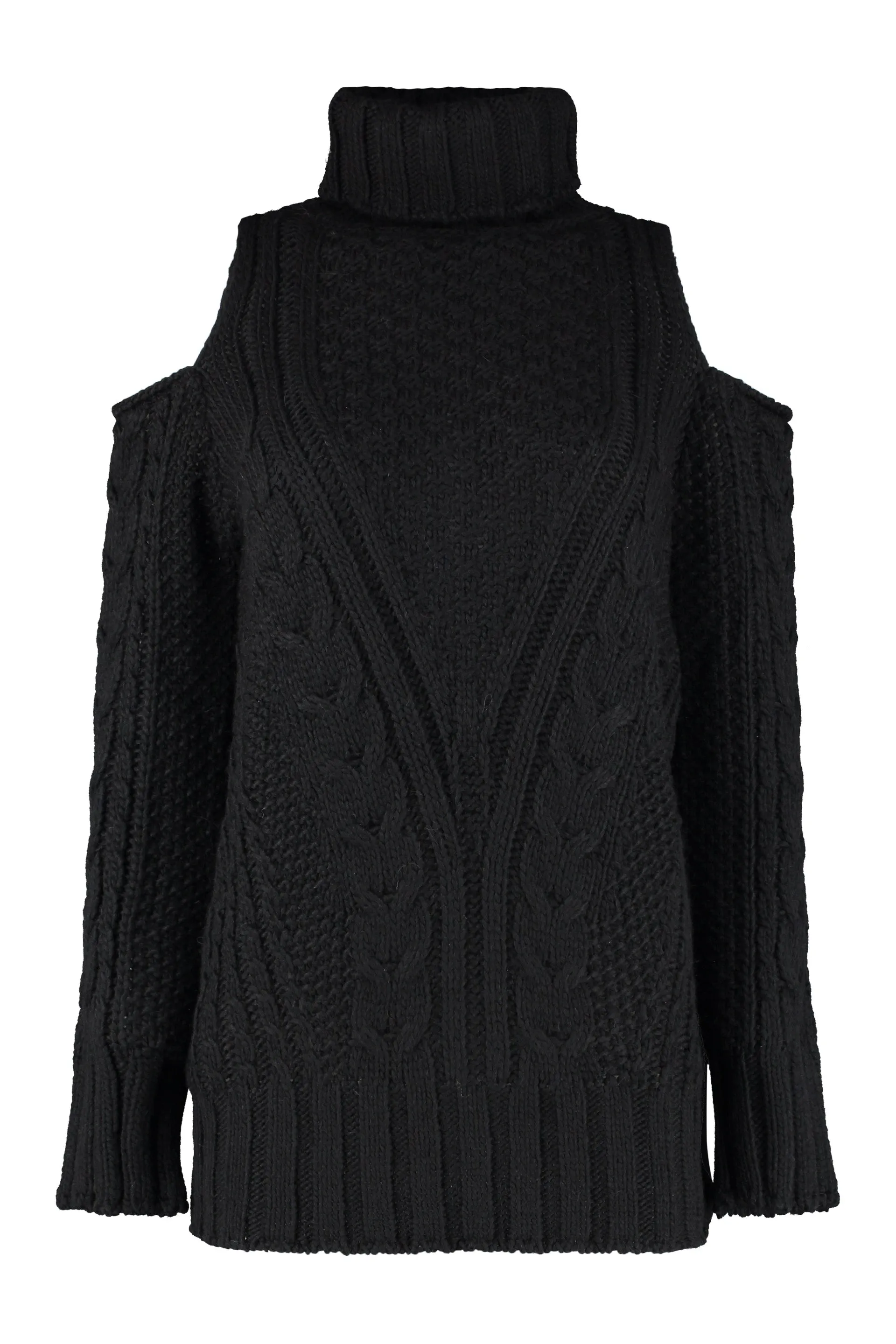 Wool blend turtleneck sweater